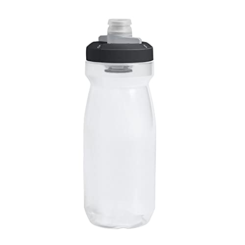 Camelbak Podium Sport-Wasserflasche, Quetschflasche, zum Laufen, Radfahren, Wandern Klar/Schwarz von CAMELBAK