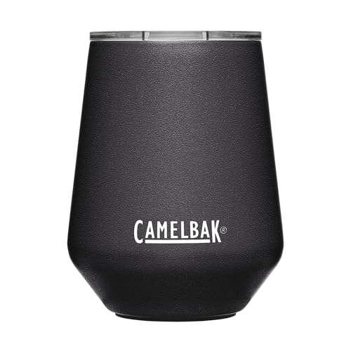 Camelbak vakuumisolierter Weinbecher aus Edelstahl Schwarz von CAMELBAK