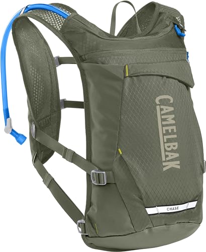 CamelBak Chase Race 4 Fahrrad-Trinkweste/Pack – 4 Liter Stauraum mit 1,5 l BPA-freiem Reservoir/Wasserblase von CAMELBAK