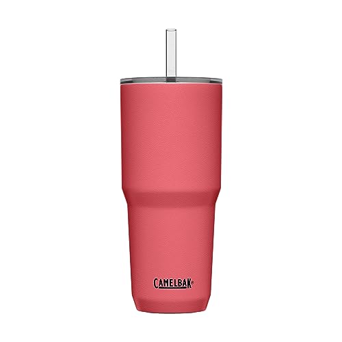 CamelBak Horizon vakuumisolierter Edelstahlbecher mit Strohhalm Walderdbeere von CAMELBAK