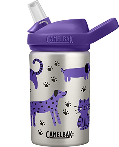 CamelBak Unisex – Babys Eddy+ Wasserflasche, Cats & Dogs, One Size von CAMELBAK