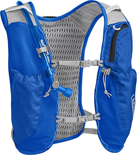 Camelbak Products LLC Unisex – Erwachsene Circuit Vest Trinkweste, Nautical Blue/Black, 50oz von CAMELBAK