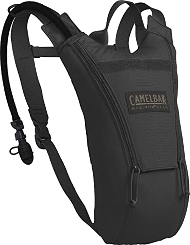 Camelbak Stealth Trinkrucksack mit 2,5 l Military Spec Crux Reservoir – Schwarz – 2,5 l von CAMELBAK