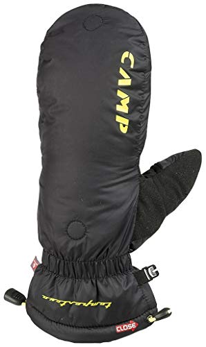 CAMP Tempest Mitt Evo Schwarz - Primaloft Praktische wetterbeständige Handschuhe, Größe M - Farbe Black von CAMP