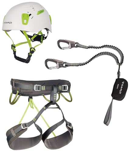 CAMP Unisex – Erwachsene Kit Ferrata Kinetic Rewind Energy CR 4, mehrfarbig, S von CAMP