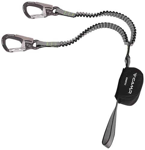 C.A.M.P. Unisex-Adult Kinetic Rewind-Klettersteigset, Grau/Schwarz, Einheitsgröße C.A.M.P. Unisex-Adult Kinetic Rewind-Klettersteigset, Grau/Schwarz, Einheitsgröße von C.A.M.P.