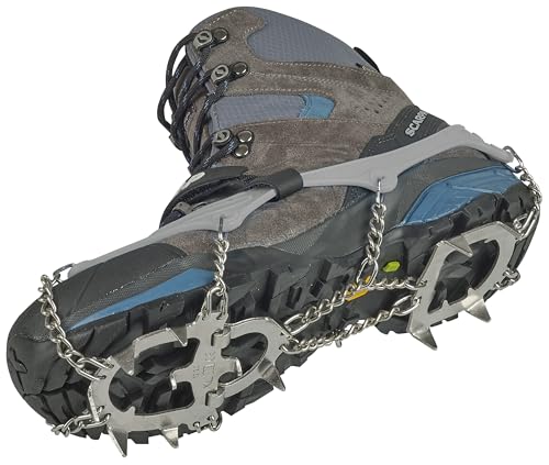 CAMP Ice Master Evo Grau - Vielseitiges Flexibles Grödel, Größe XL - Farbe Grey von CAMP