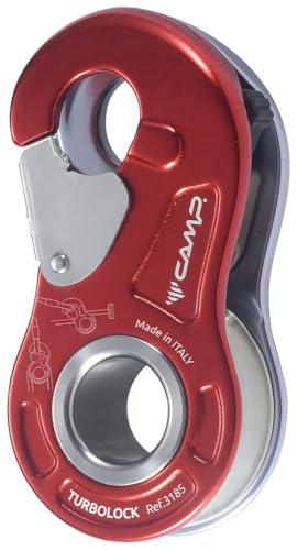 CAMP Turbolock Rot - Funktionelle kompakte Seilrolle, Größe One Size - Farbe Rot CAMP Turbolock Rot - Funktionelle kompakte Seilrolle, Größe One Size - Farbe Rot von CAMP