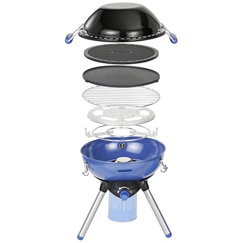 Campingaz Party Grill, Kleiner Grill für Camping, Festivals oder Picknick, mit flexiblen Kochmöglichkeiten, Gaskocher mit Antihaftbeschichteter Grillplatte und Topfträger Campingaz Party Grill, Kleiner Grill für Camping, Festivals oder Picknick, mit flexiblen Kochmöglichkeiten, Gaskocher mit Antihaftbeschichteter Grillplatte und Topfträger von Campingaz
