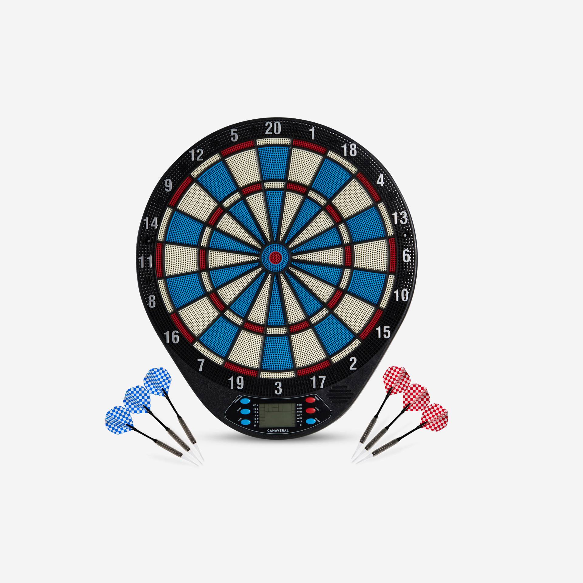 Elektronische Dartscheibe - ED110 Softdart mit 6 Pfeilen Elektronische Dartscheibe - ED110 Softdart mit 6 Pfeilen von CANAVERAL