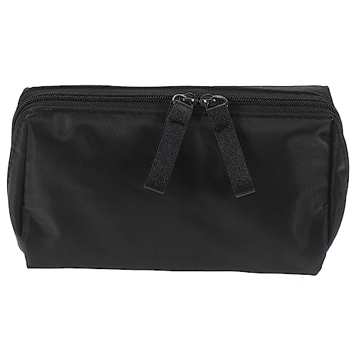 CANIGHT Lippenstift Tasche Kosmetiktasche Reise-Make-up-Taschen Kulturbeutel für Damen Storage Bags aufbewahrungstüten Swallet Make-up-Taschen-Organizer Schminktasche für Damen Stoff Black von CANIGHT