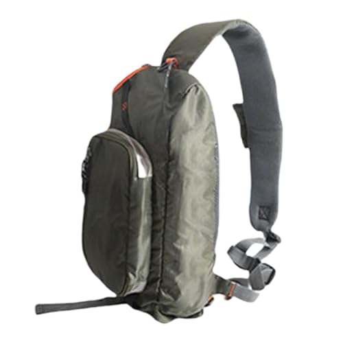 CANNXI Fliegenfischen-Schlingen, Aufbewahrungstasche, Brusttasche, einzelne Schultertaschen für Outdoor, Angeln, Wandern, Jagd von CANNXI