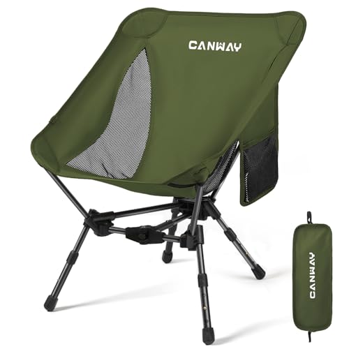 CANWAY Faltbarer Campingstuhl,Ultraleicht Tragbare Campingstuhl, Kleines Packmaß Stuhl mit Tragfähigkeit 180KG Tragkraft,klappstuhl,Strandstuhl (Armeegruin) CANWAY Faltbarer Campingstuhl,Ultraleicht Tragbare Campingstuhl, Kleines Packmaß Stuhl mit Tragfähigkeit 180KG Tragkraft,klappstuhl,Strandstuhl (Armeegruin) von CANWAY