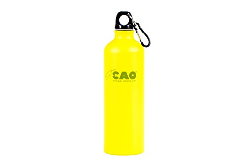 CAO 797j Trinkflasche Unisex Erwachsene, Zitronengelb von Cao