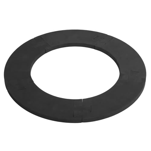 CAOQAO Board Surround Ring Board Ring Universal Board Wandplatte Leichtes Board Wandring Spleißen Geeignet Für Spieler Sport Sonnenbrille (Schwarz, Einheitsgröße) von CAOQAO