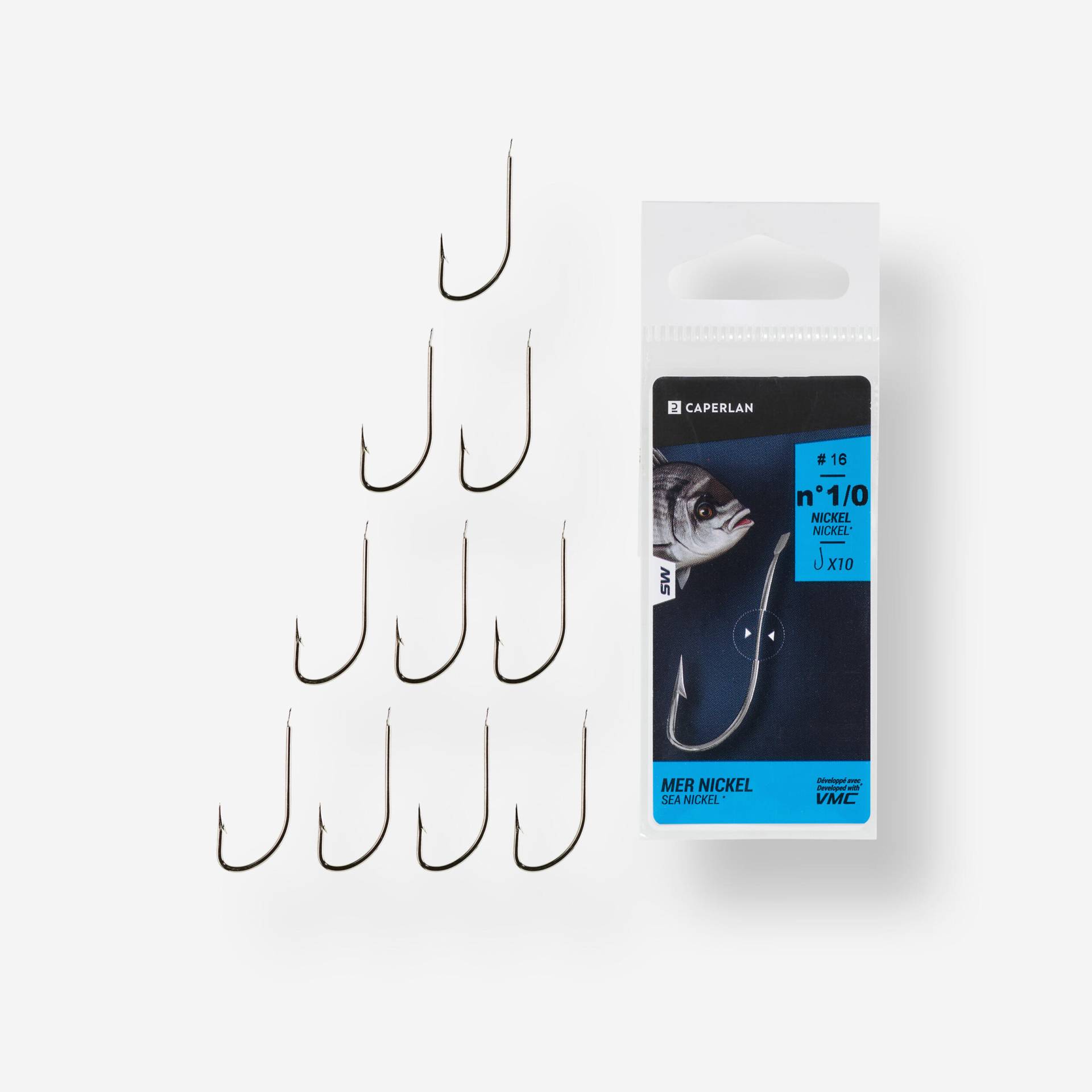 Angelhaken einfach Meeresangeln Hook Sea Nickel Angelhaken einfach Meeresangeln Hook Sea Nickel von CAPERLAN