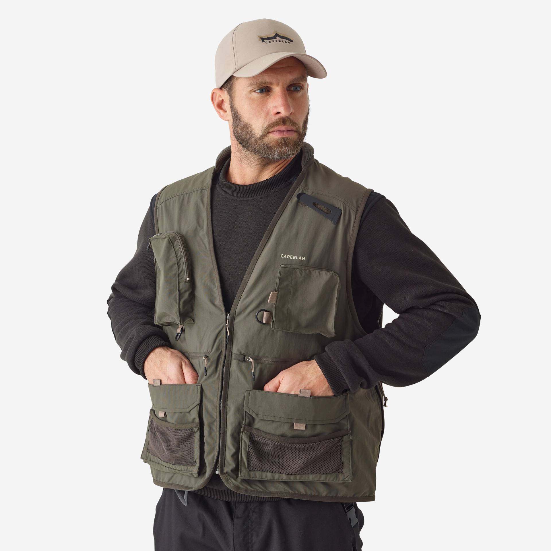 Angelweste FV 500 khaki Angelweste FV 500 khaki von CAPERLAN