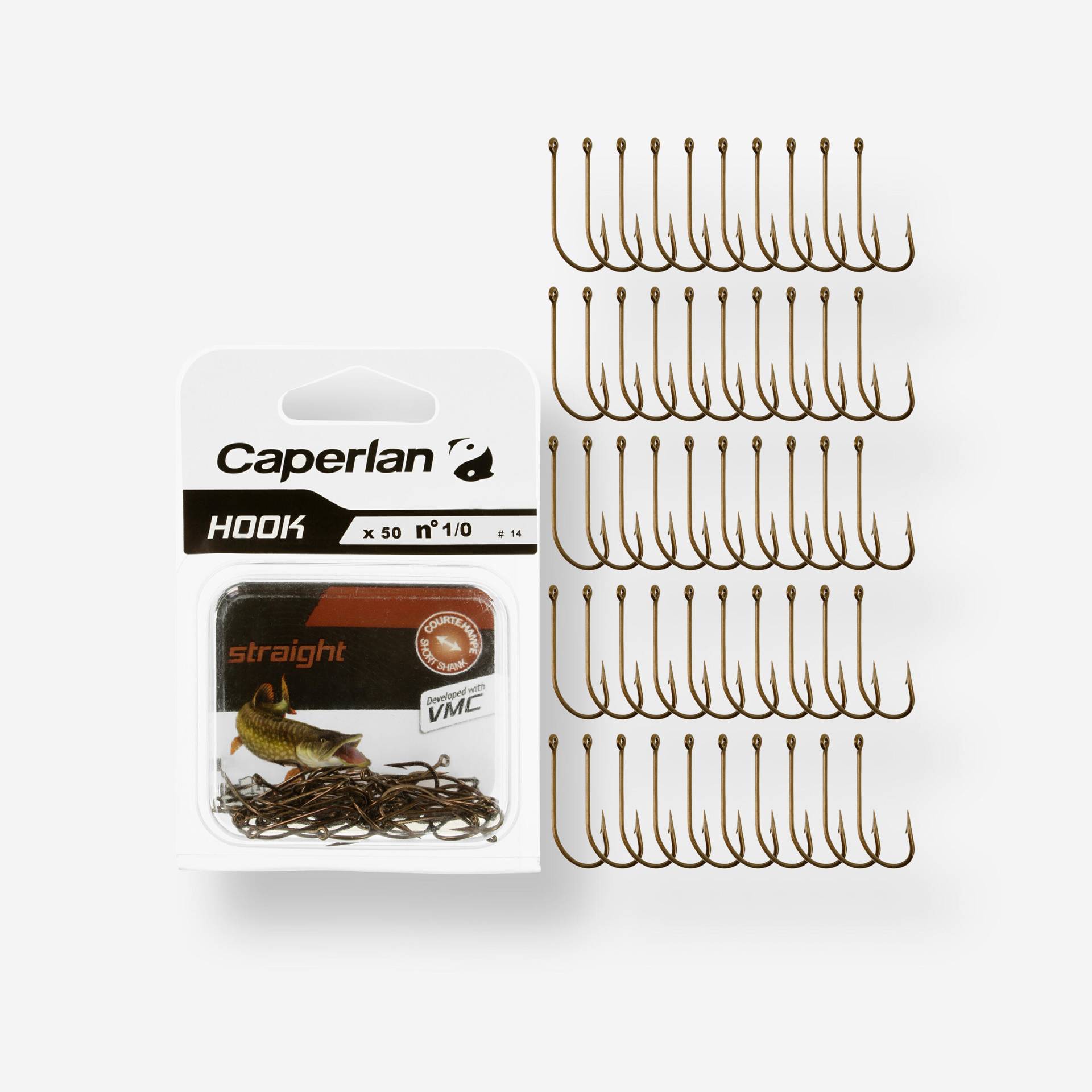Einfachhaken Angelhaken Hook Straight Einfachhaken Angelhaken Hook Straight von CAPERLAN