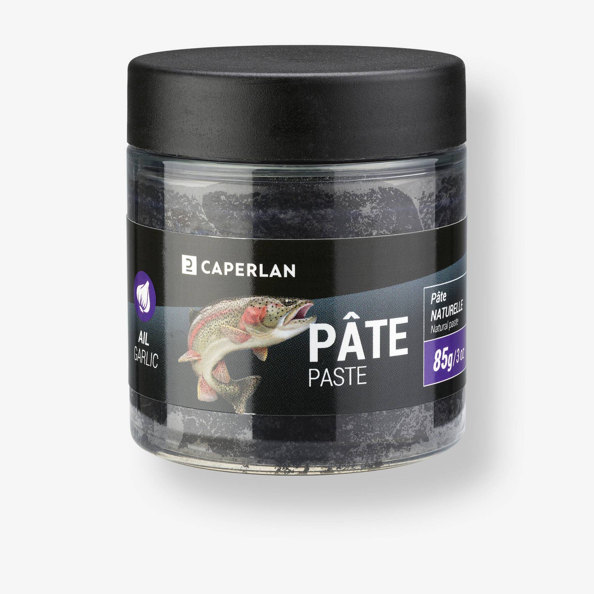 Forellenteig Knoblauch schwarz Forellenteig Knoblauch schwarz von CAPERLAN