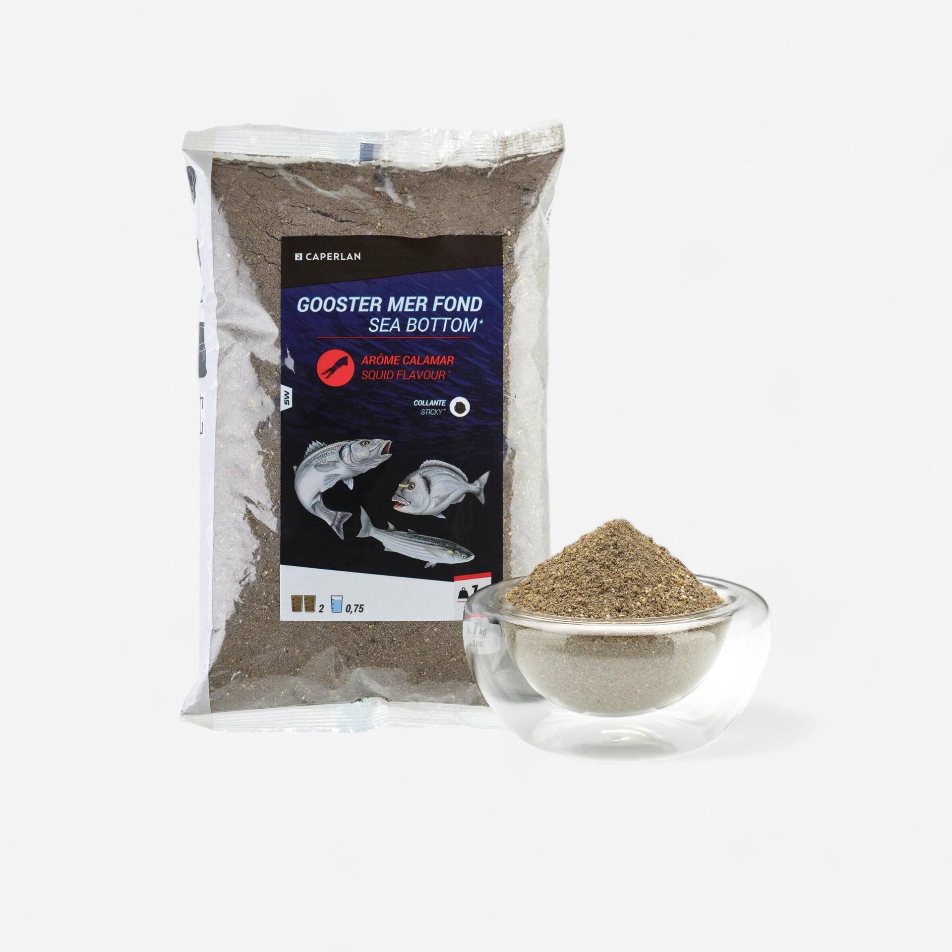 Grundfutter Gooster Meeresfische 1 kg Grundfutter Gooster Meeresfische 1 kg von CAPERLAN