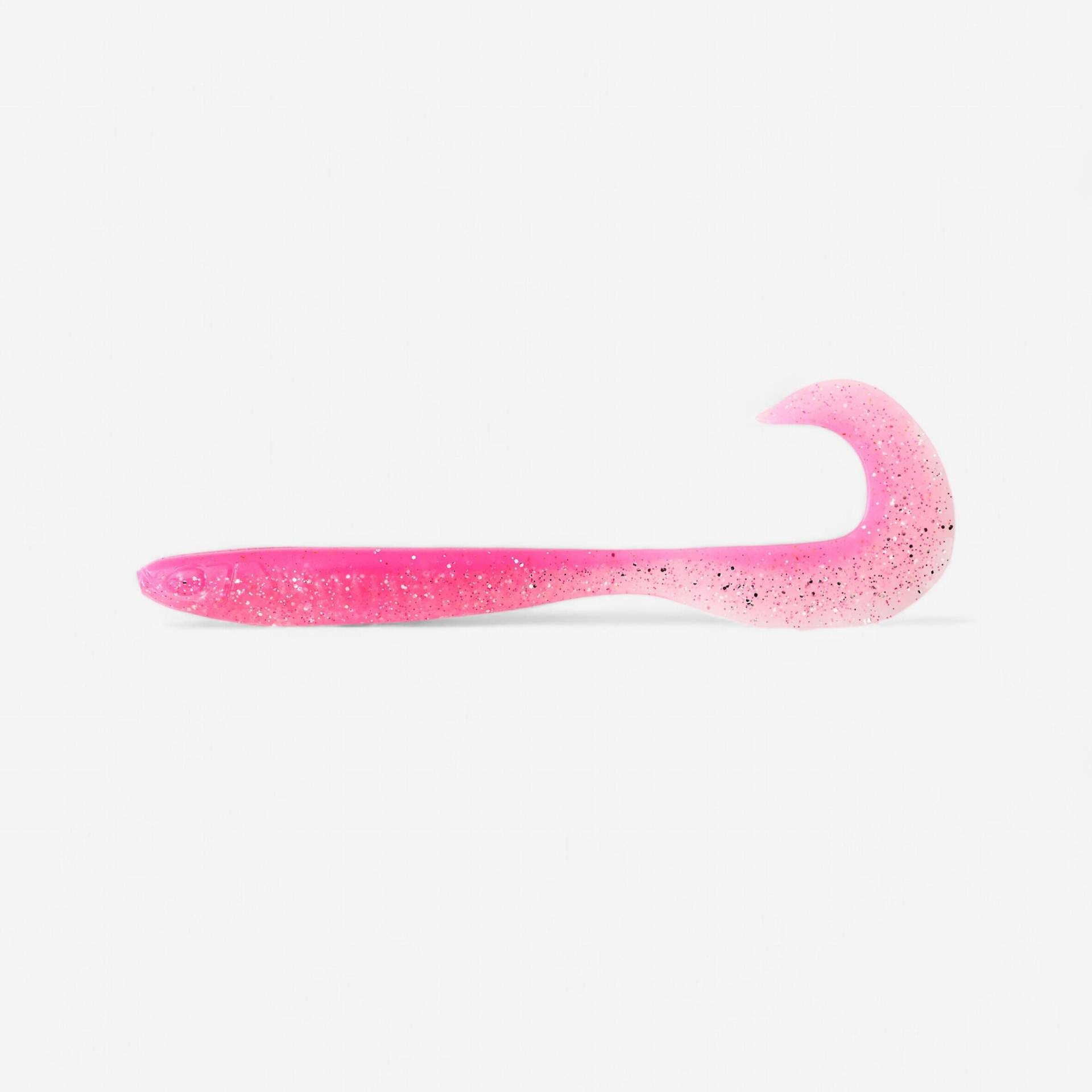 Gummiköder Twister Grub WXM Yubari 60 mit Lockstoff rosa von CAPERLAN