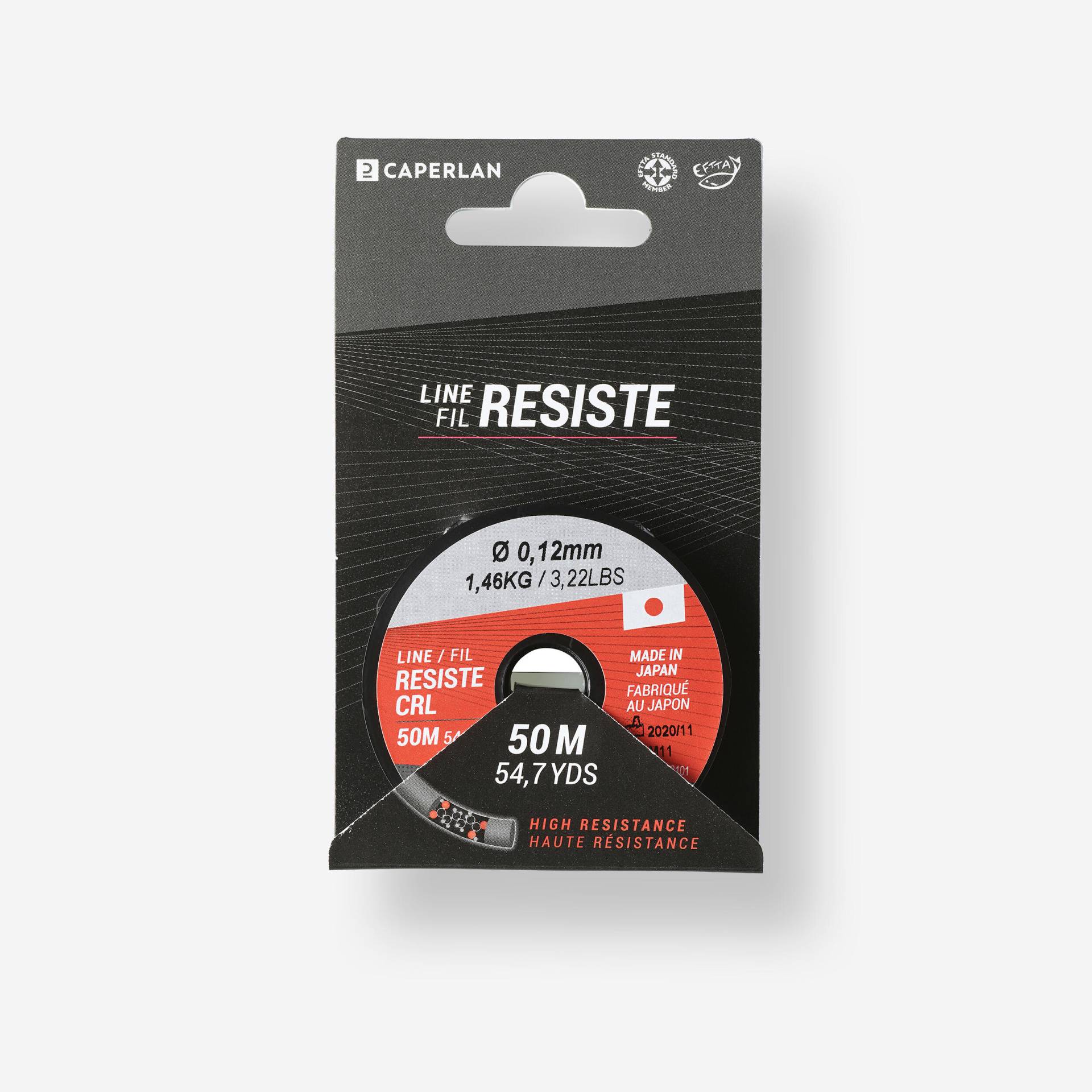 Hauptschnur Line Resist CRL 50 M 0.12 mm Hauptschnur Line Resist CRL 50 M 0.12 mm von CAPERLAN