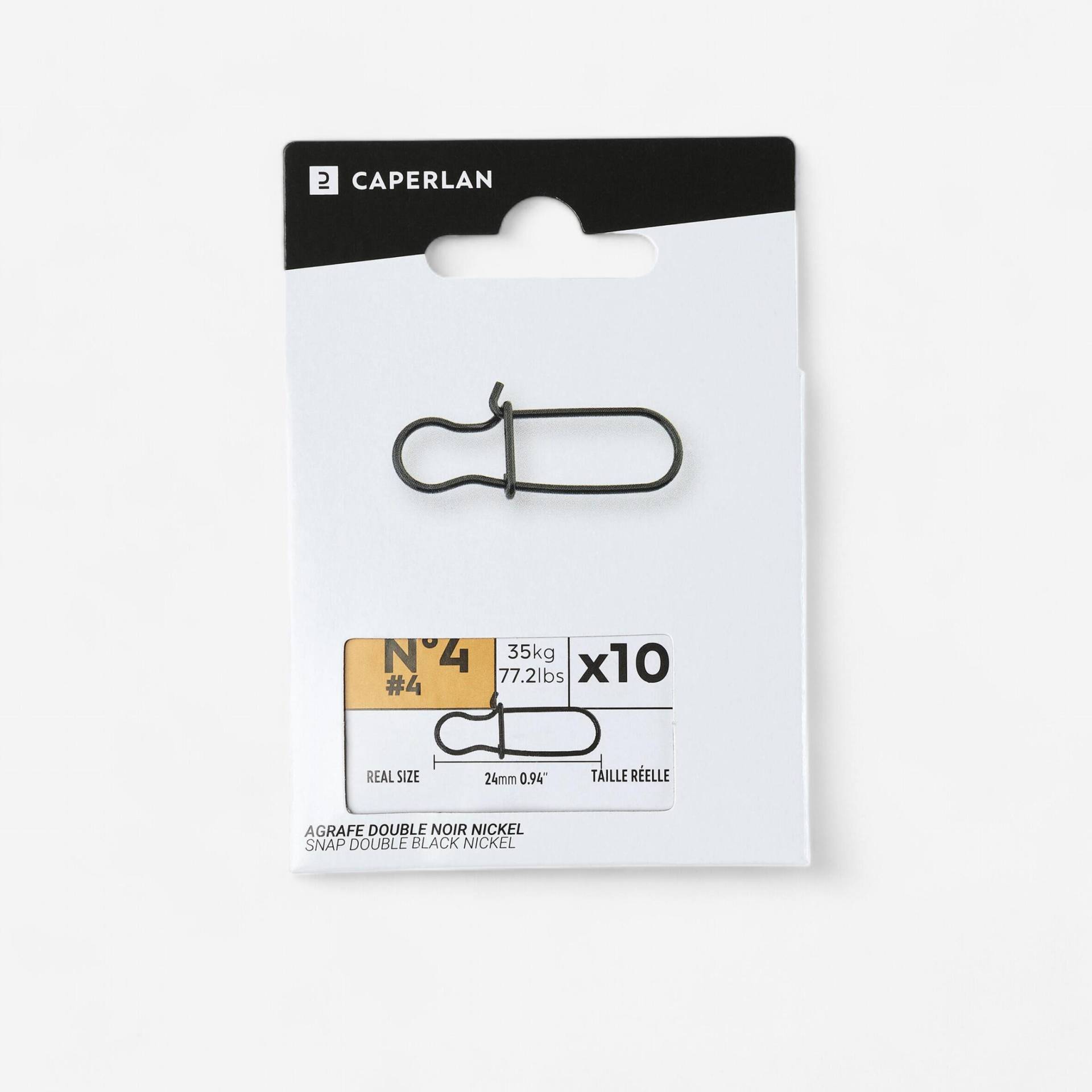 Karabiner Double Black Nickel Karabiner Double Black Nickel von CAPERLAN