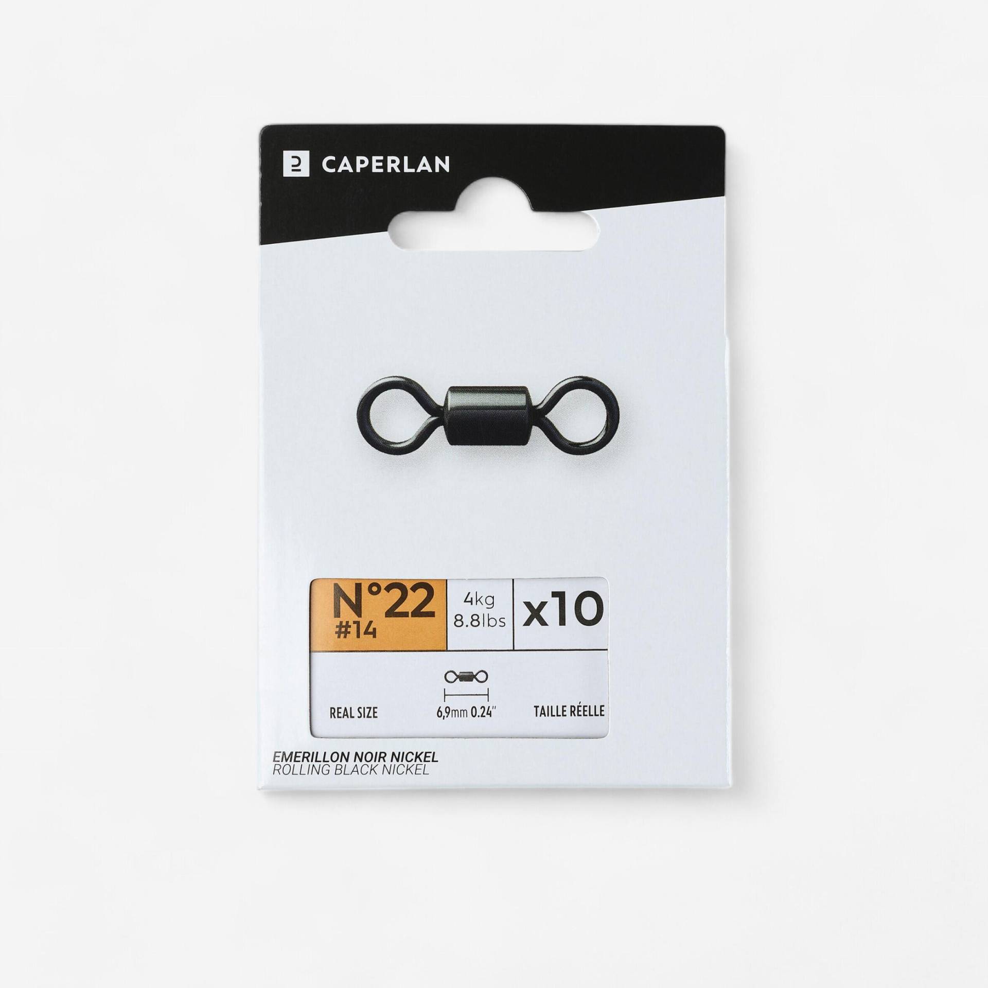 Rolling-Wirbel Black Nickel Rolling-Wirbel Black Nickel von CAPERLAN