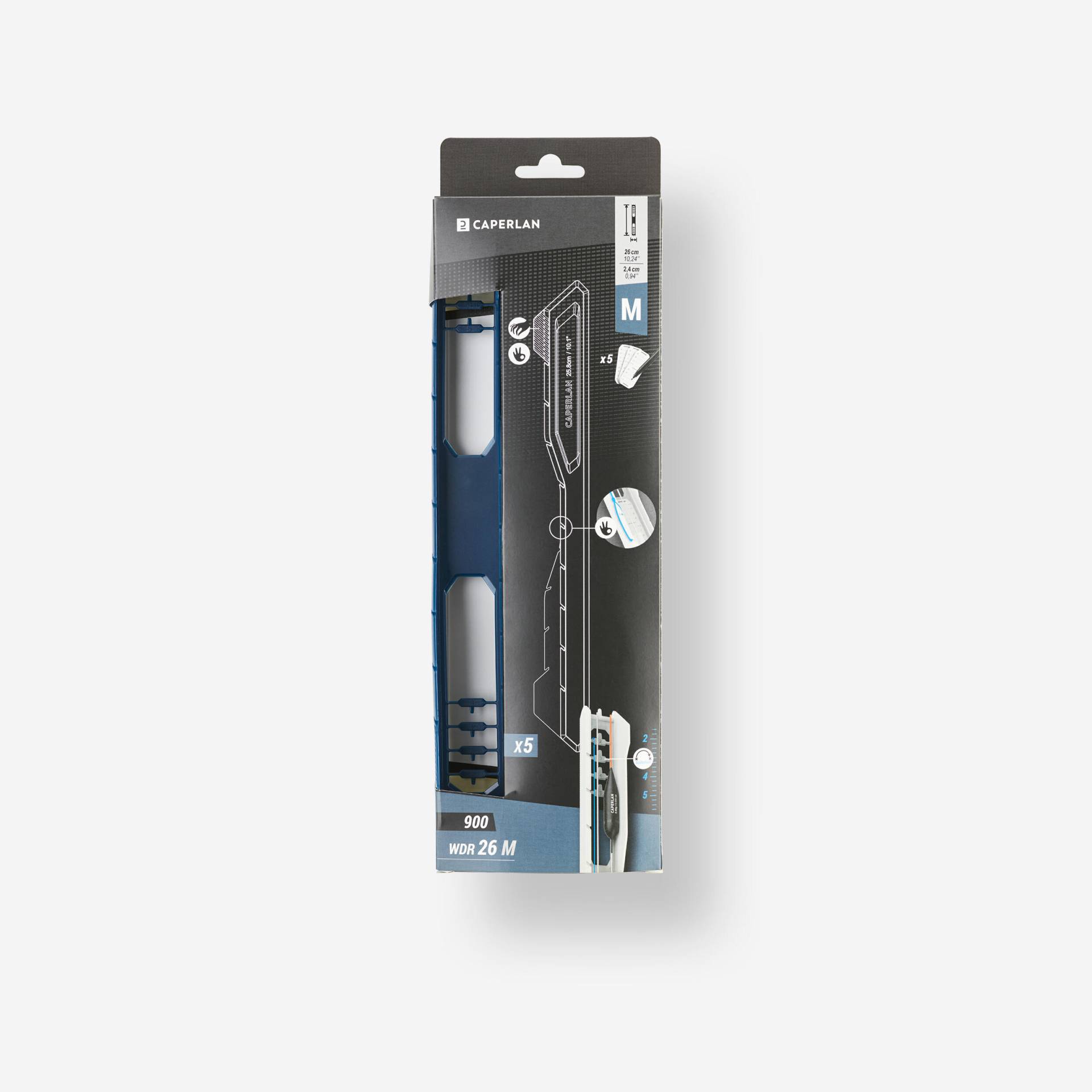 Schnurhalter Stippangeln WDR 900 M 26 cm 5 Stk. Schnurhalter Stippangeln WDR 900 M 26 cm 5 Stk. von CAPERLAN
