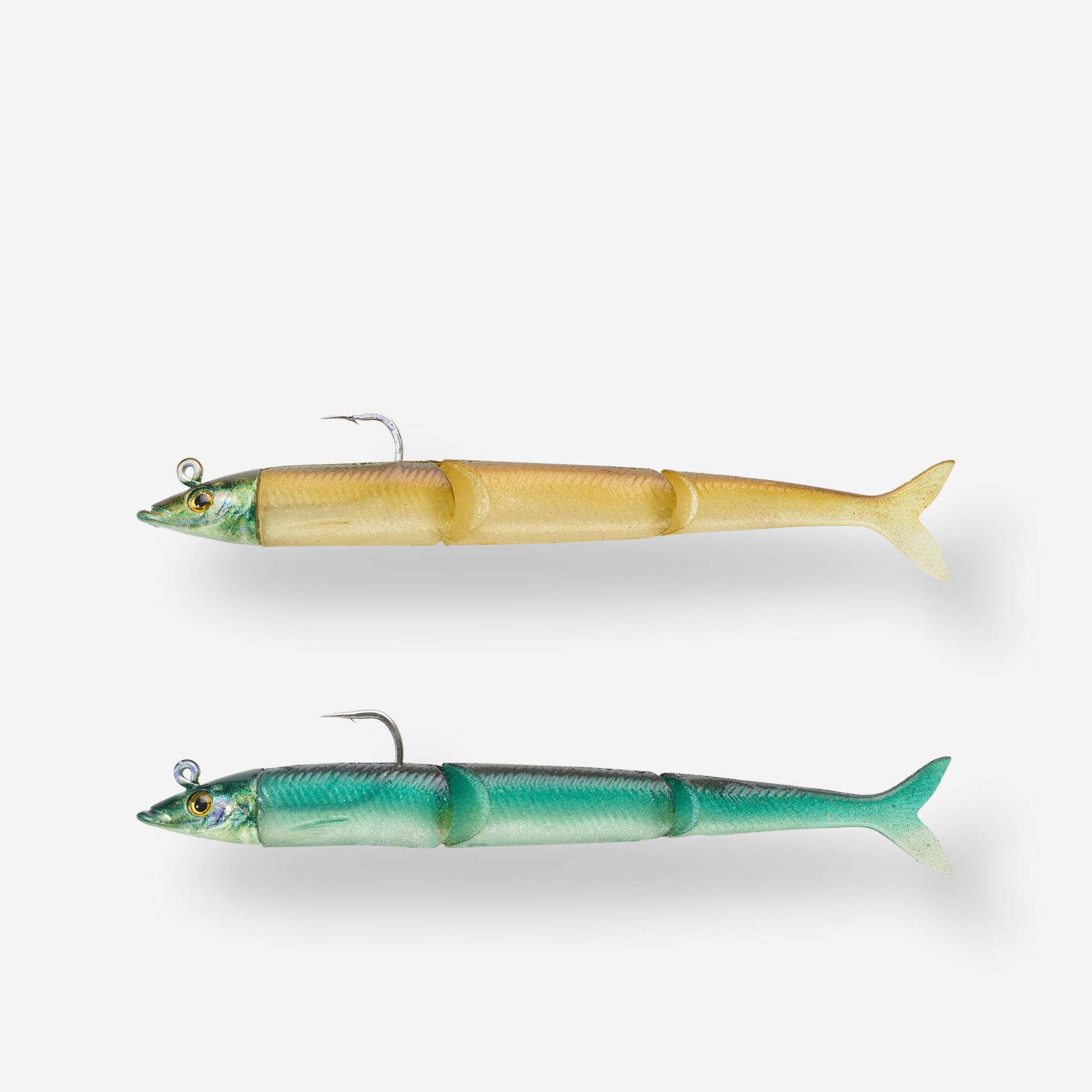Set Gummifisch Sandaal-Slug Slugeelo 130 10 g ayu/blau Set Gummifisch Sandaal-Slug Slugeelo 130 10 g ayu/blau von CAPERLAN
