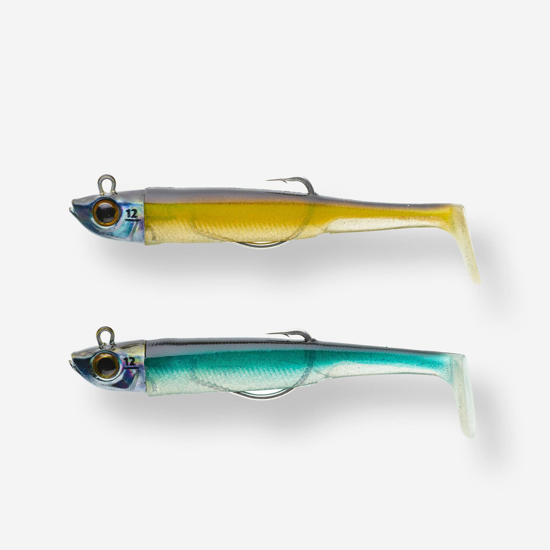 Set Gummiköder Ancho 90 Texas Shad 12 g ayu/blau Set Gummiköder Ancho 90 Texas Shad 12 g ayu/blau von CAPERLAN