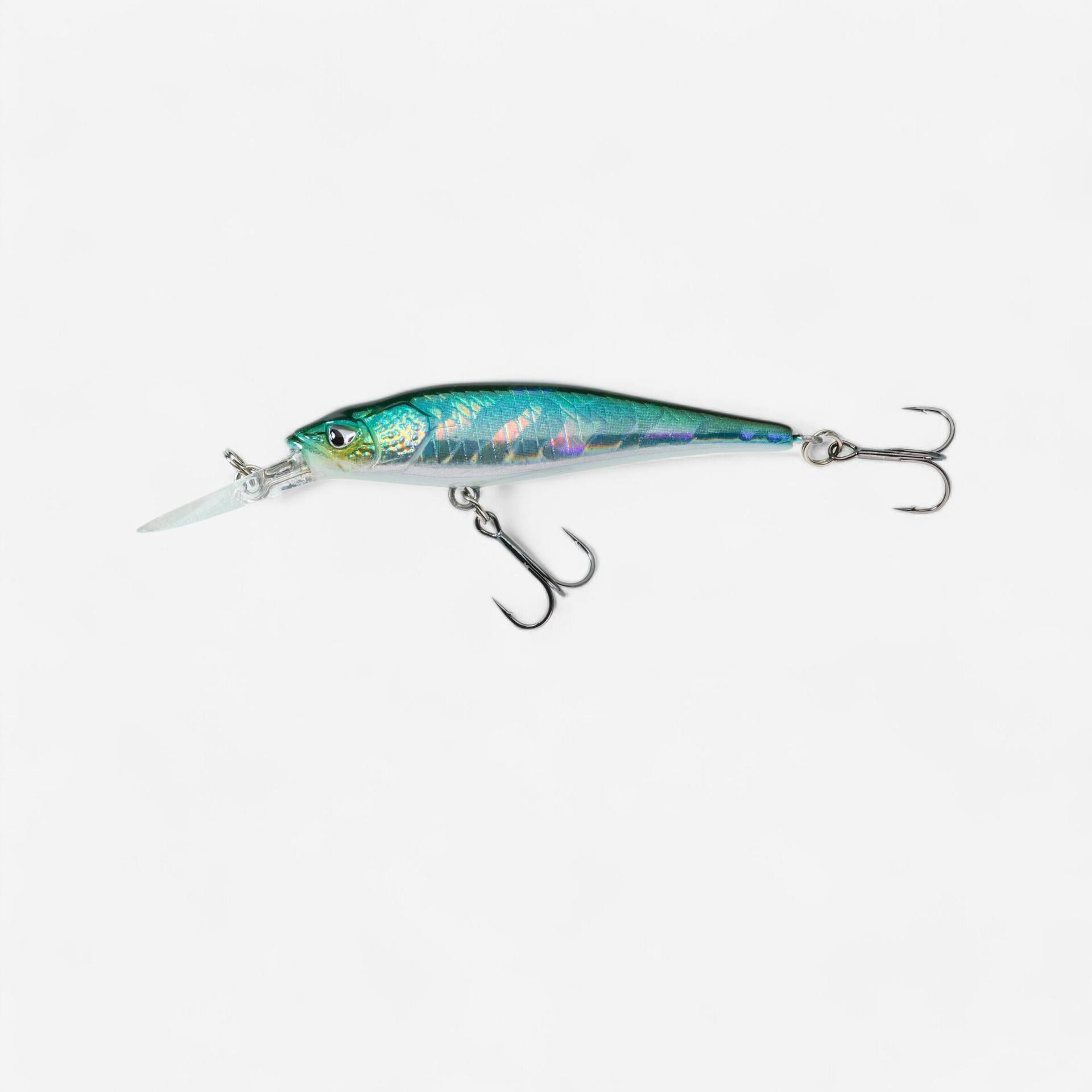 Wobbler Jerkbait / Deep Minnow WXM MNWDD 50 SP blauer Rücken Wobbler Jerkbait / Deep Minnow WXM MNWDD 50 SP blauer Rücken von CAPERLAN