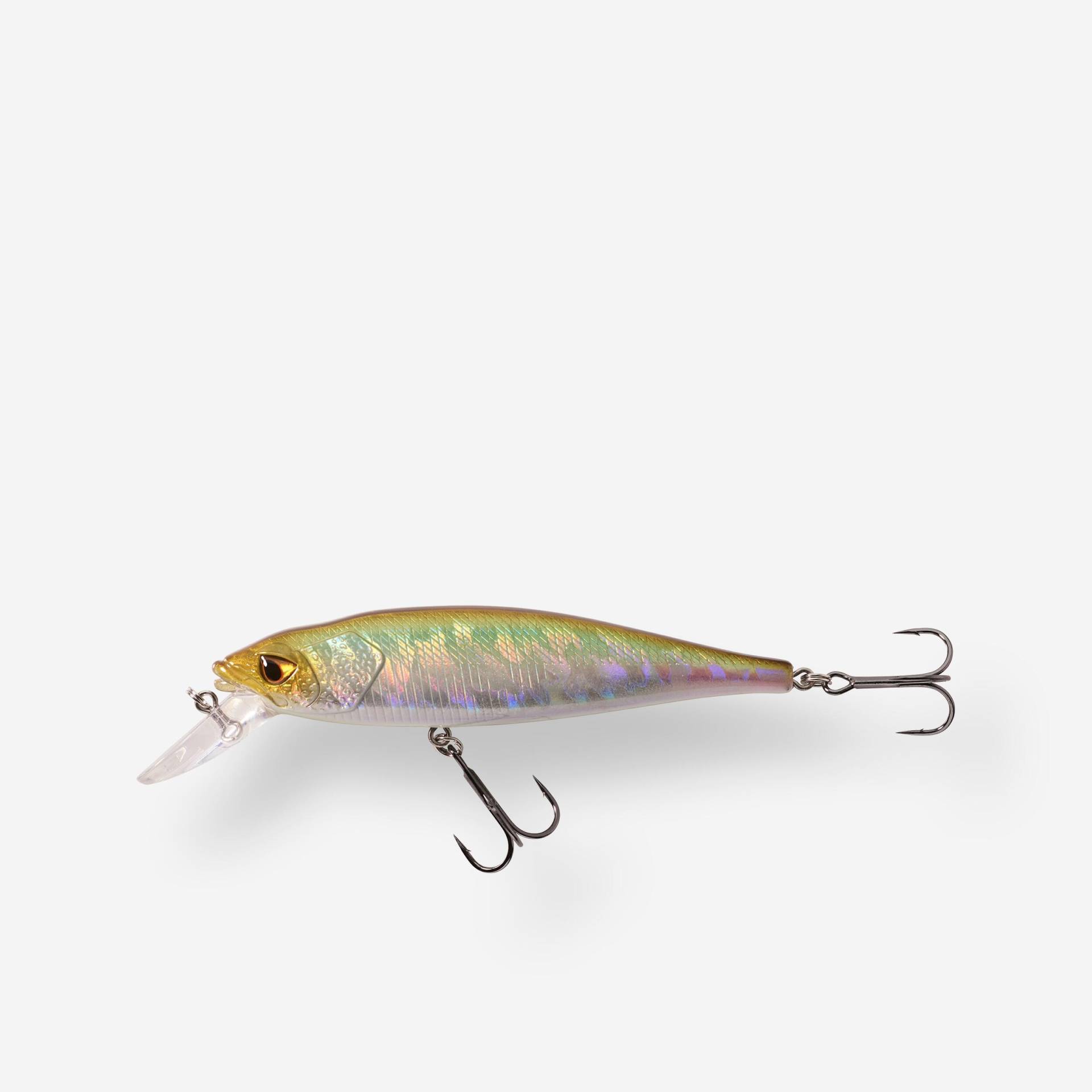 Wobbler Jerkbait MINNOW WXM MNW 100 SP grüner Rücken von CAPERLAN