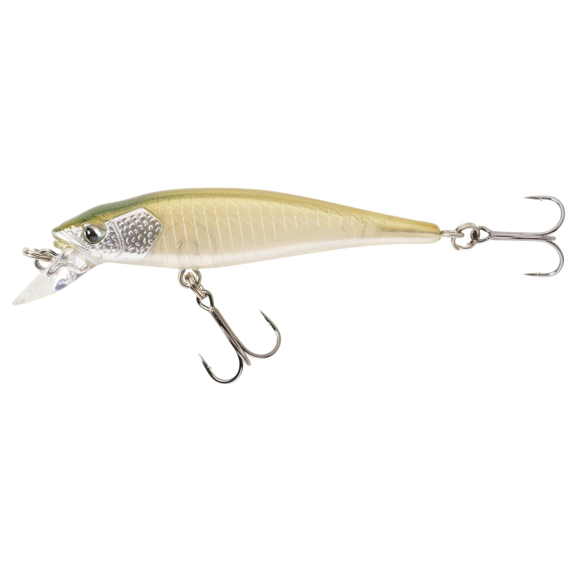 Wobbler Jerkbait Minnow WXM MNW 50 SP brauner Rücken von CAPERLAN