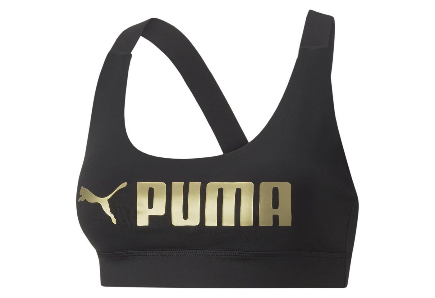 CARE OF BY PUMA Sport-BH Puma W Mid Impact Puma Fit Bra Damen Sport-BH von CARE OF BY PUMA