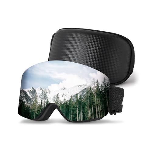 CARFIA Skibrille Damen Herren OTG Ski Brille für Brillenträger 100% UV400-Schutz Snowboard Brille Anti-Nebel Ski Goggles CARFIA Skibrille Damen Herren OTG Ski Brille für Brillenträger 100% UV400-Schutz Snowboard Brille Anti-Nebel Ski Goggles von CARFIA