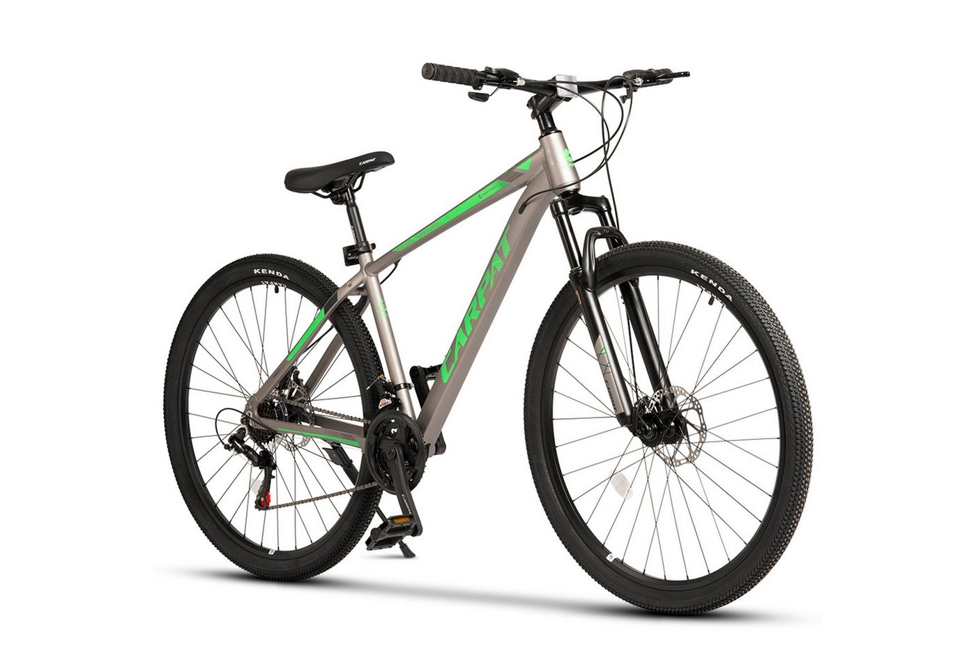 CARPAT SPORT Mountainbike 29 Zoll MTB Fahrrad, geeignet ab 170cm, 21 Gang, Kettenschaltung, (Aluminium Rahmen, Mechanische Scheibenbremse), Hardtail Fahrrad von CARPAT SPORT