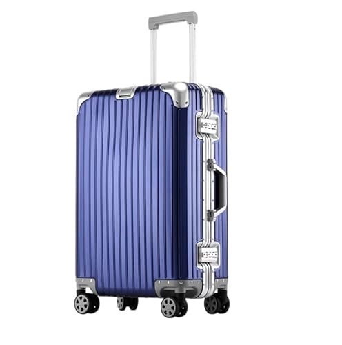CARPOP Leichte Koffer Handgepäck Koffer Reißverschlussloser Aluminiumrahmen Gepäck Großraumkoffer Trolley von CARPOP