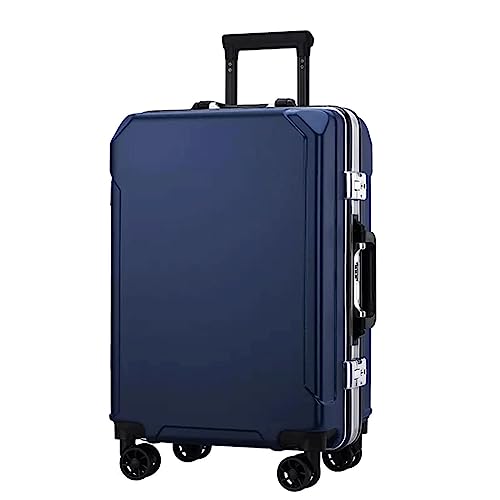 CARPOP Tragbarer Koffer, Koffer mit Spinner-Rädern, Handgepäck, Zwei USB-Ladeanschlüsse, Koffer mit Aluminiumrahmen, großes Fassungsvermögen, leicht zu verwenden von CARPOP