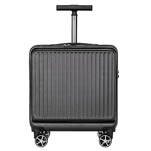 CARPOP Tragbarer Koffer 16-Zoll-Koffer Business Travel Boarding Handgepäck Kratzfeste Hartschalenkoffer mit Rollen Tragbarer Koffer Reibungslos zu verwenden von CARPOP