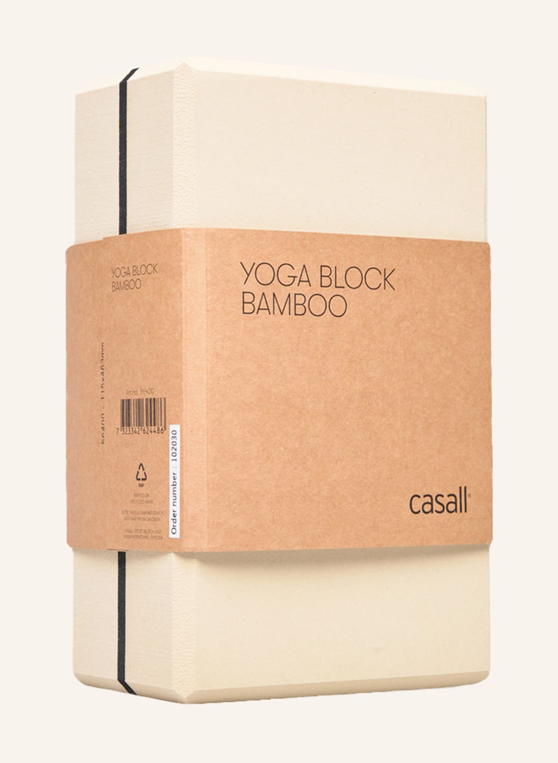 Casall Yoga-Block beige von CASALL