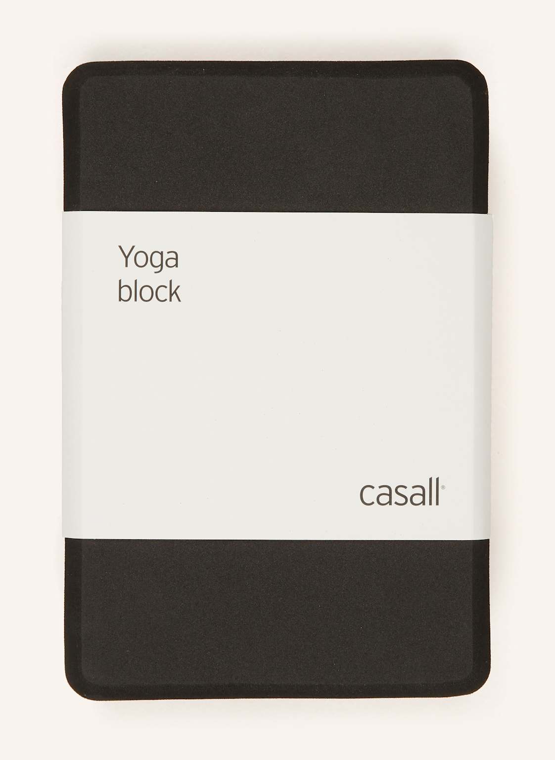 Casall Yoga-Block schwarz von CASALL