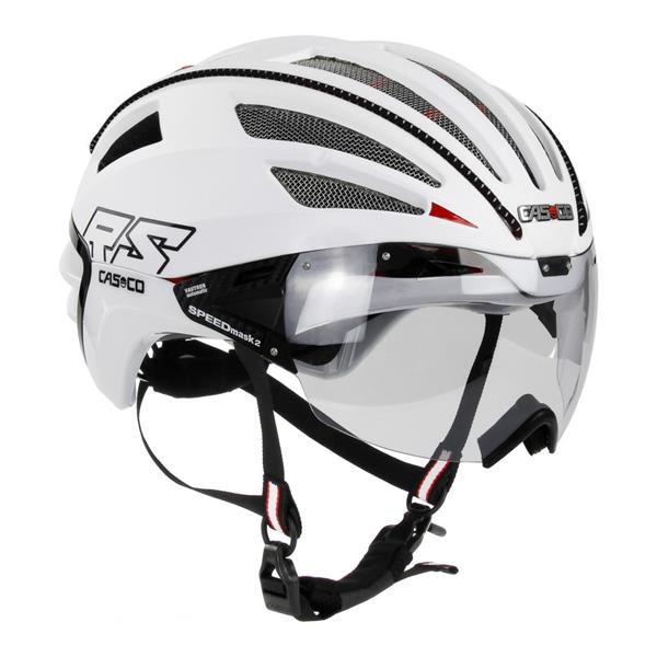 Casco Speedairo 2 RS Vautron Visor White | Fahrradhelm von CASCO