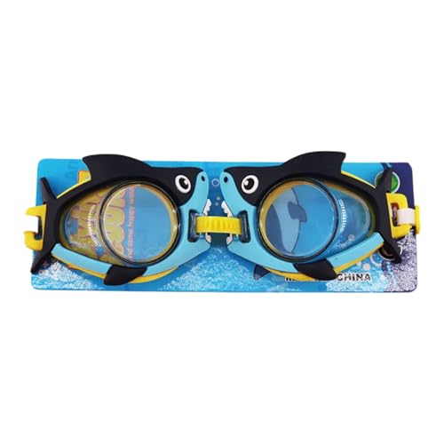 CASNO Kinder-Schwimmbrille mit Anti-Beschlag-Motiv, verstellbar, wasserdicht, für Jungen und Mädchen, Anti-Beschlag-Schutzbrille von CASNO