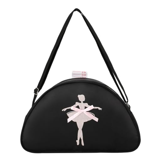 CASNO Tanz-Tasche, Schwarz, ca. 35 x 21 x 11 cm, für Damen, Ballett, Latein-Tanz, Sport, Schwarz CASNO Tanz-Tasche, Schwarz, ca. 35 x 21 x 11 cm, für Damen, Ballett, Latein-Tanz, Sport, Schwarz von CASNO