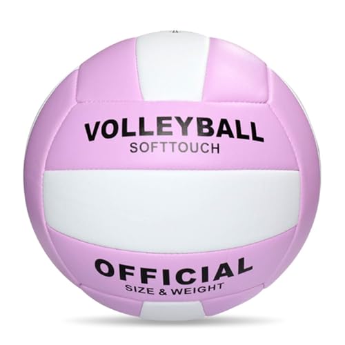 CASNO Weiche Beach-Volleybälle, verdickt, offizielle Größe 5, Sandsport, PU-Ball für drinnen und draußen, Pool, Fitnessstudio, Training, Wettbewerb von CASNO