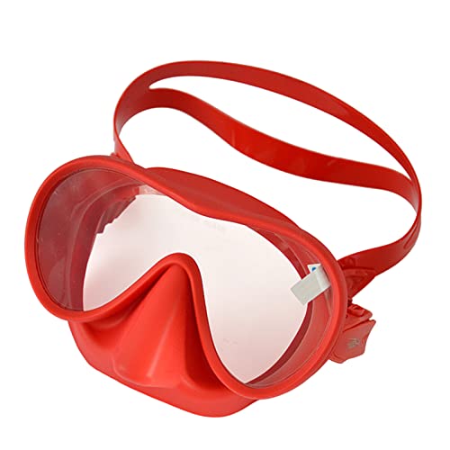 Tauchmaske für Erwachsene, gehärtetes Glas, Anti-Beschlag-Schwimmmaske, Brille mit Nasenabdeckung zum Schnorcheln, Freitauchen, Schwimmmaske, Brille für Erwachsene, mit Nasenabdeckung, Anti-Beschlag, von CASNO