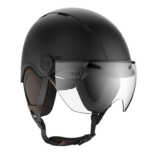 CASR M Schutzhelm, cremefarben, L, stoßfest, atmungsaktiv, strapazierfähige Materialien und leicht zu waschen, abnehmbares Zubehör, verstellbare Größe, Schwarz, L CASR M Schutzhelm, cremefarben, L, stoßfest, atmungsaktiv, strapazierfähige Materialien und leicht zu waschen, abnehmbares Zubehör, verstellbare Größe, Schwarz, L von CASR