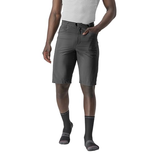 CASTELLI 4520027-030 Unlimited Baggy Short Shorts Men's Dunkelgrau/schwarz XL von CASTELLI