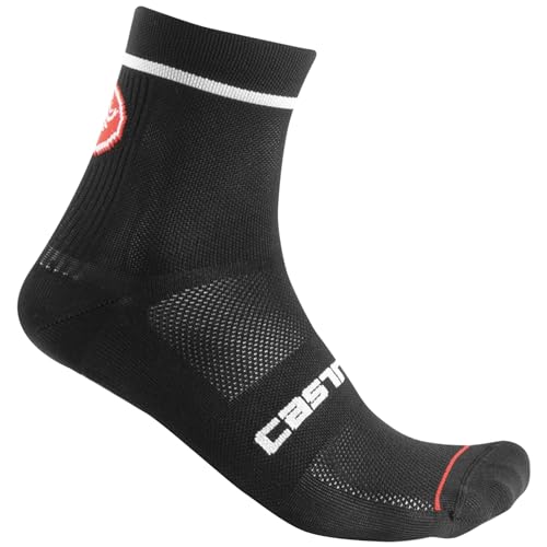 CASTELLI Herren Entrata 9 Socks, Schwarz, XXL EU von CASTELLI